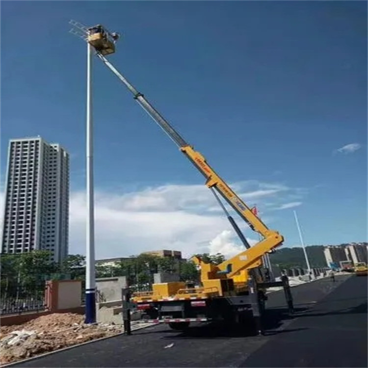 南召维修路灯的曲臂升降车出租